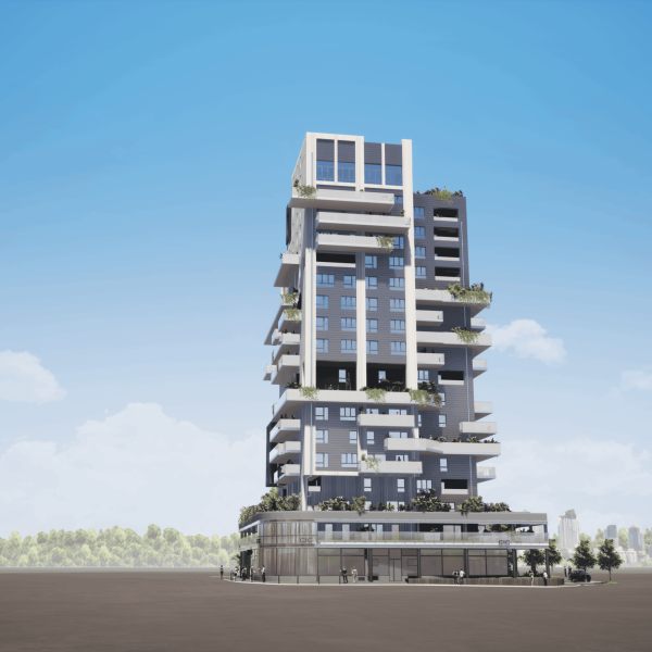 vue depuis la rue de Mulhouse